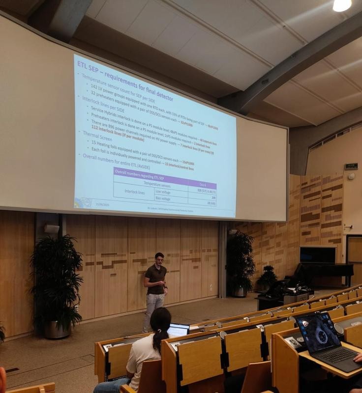Presenting to the CMS collaboration